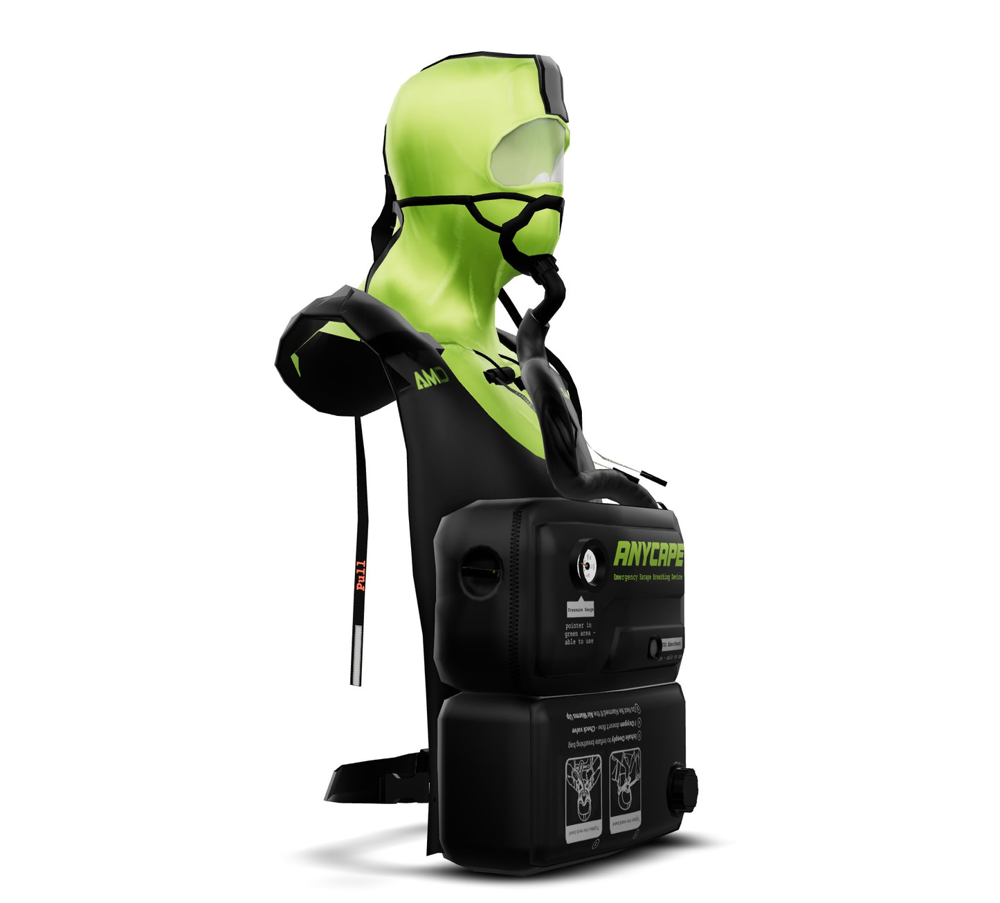 SMEE Salix AnyCape Emergency Escape Breathing Device (EEBD)